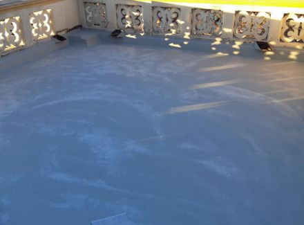 Terrace waterproofing, Bordighera