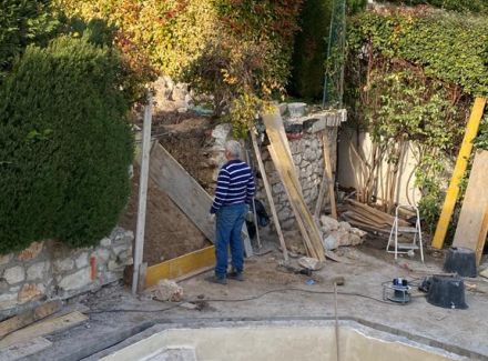 Swimming pool renovation